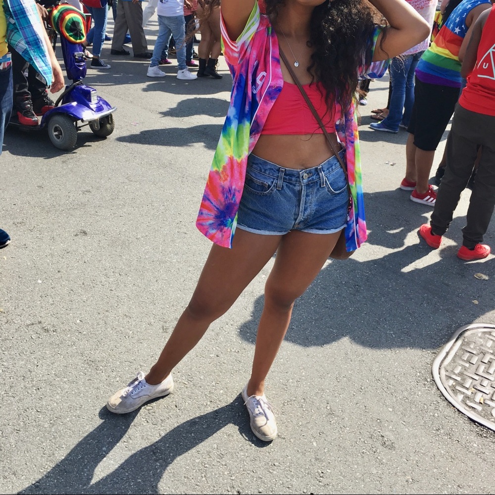 Jean shorts